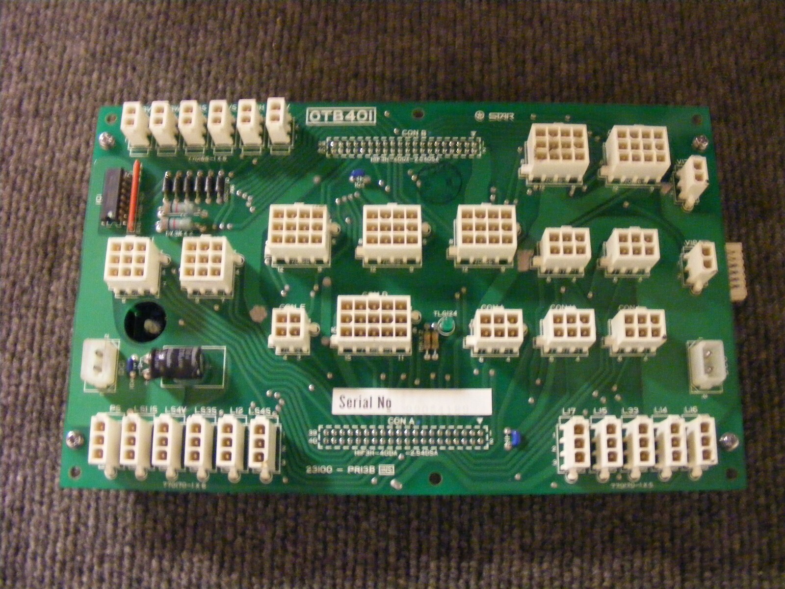 Star Seiki I/O 2 Board Assembly Cat No. OTB401 23100-PR13B & 23100-PR14A 140063