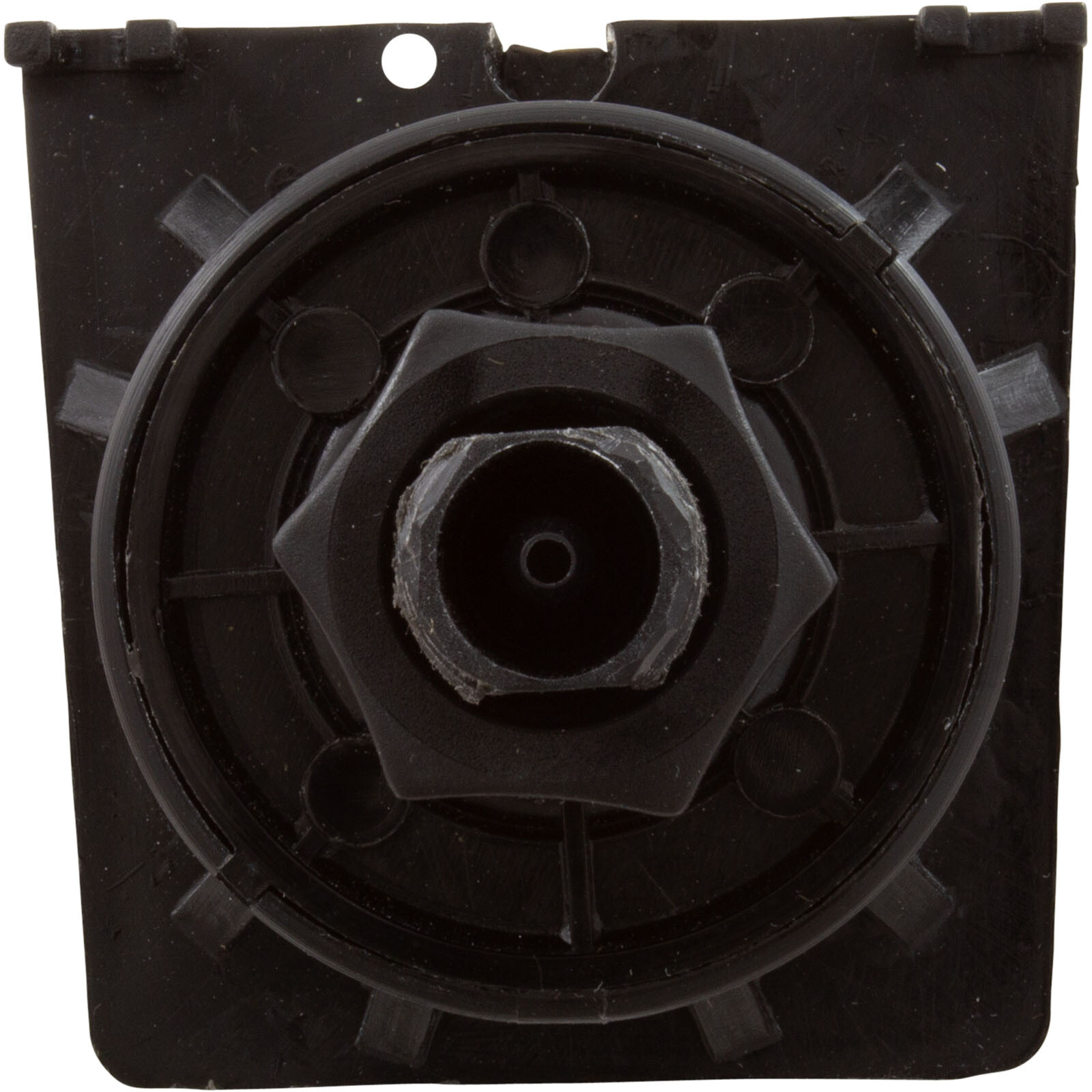 Air Switch, Herga, 4 Function, 20a, 3PDT, Thd, White Cam