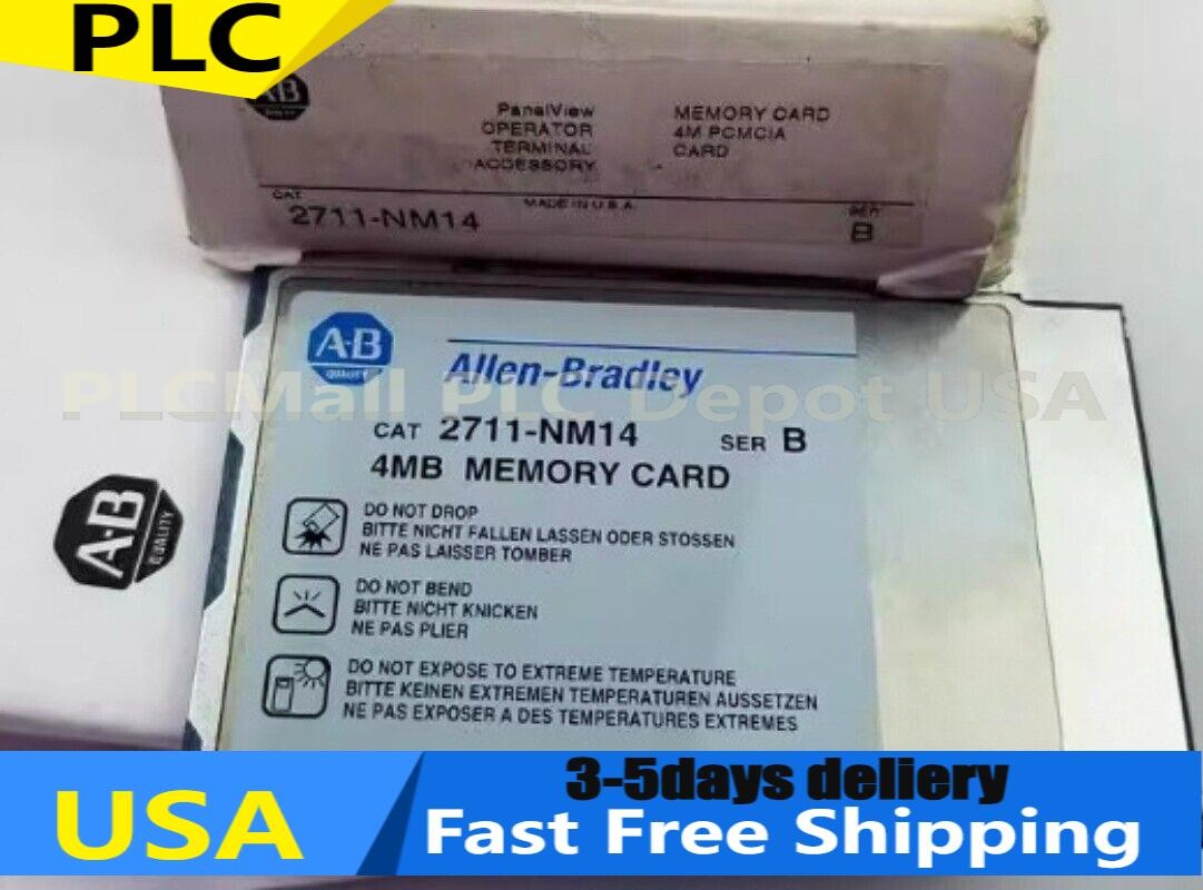 New In Box AB 2711-NM14 4MB Memory Card Free fast shipping 2711NM14