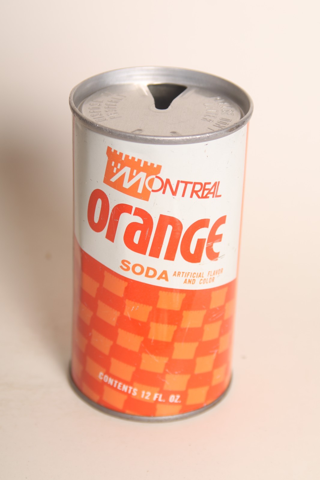 Montreal Orange soda can - 12oz