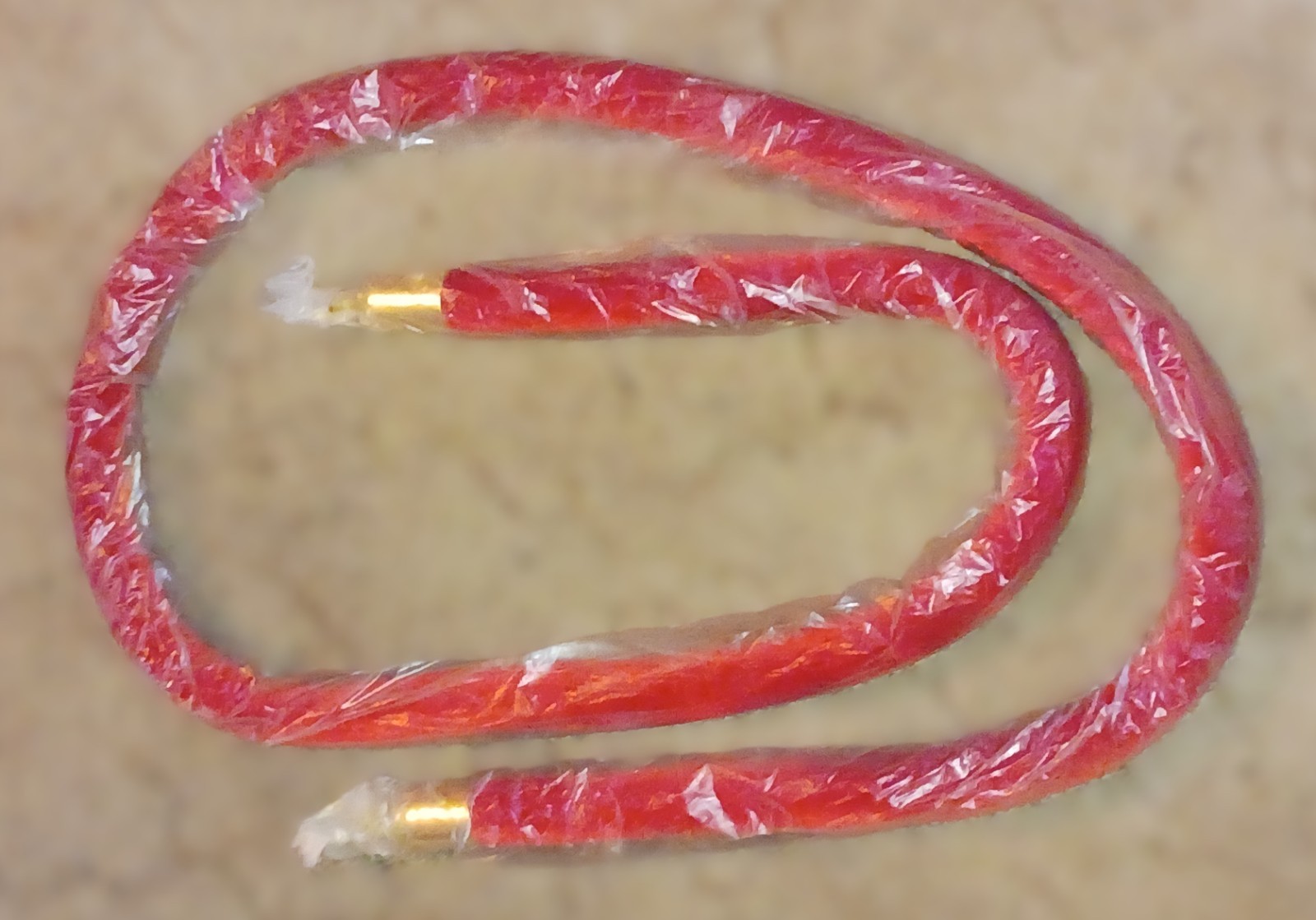 Red Velvet Stanchion/Barrier 8 foot Rope NEW!