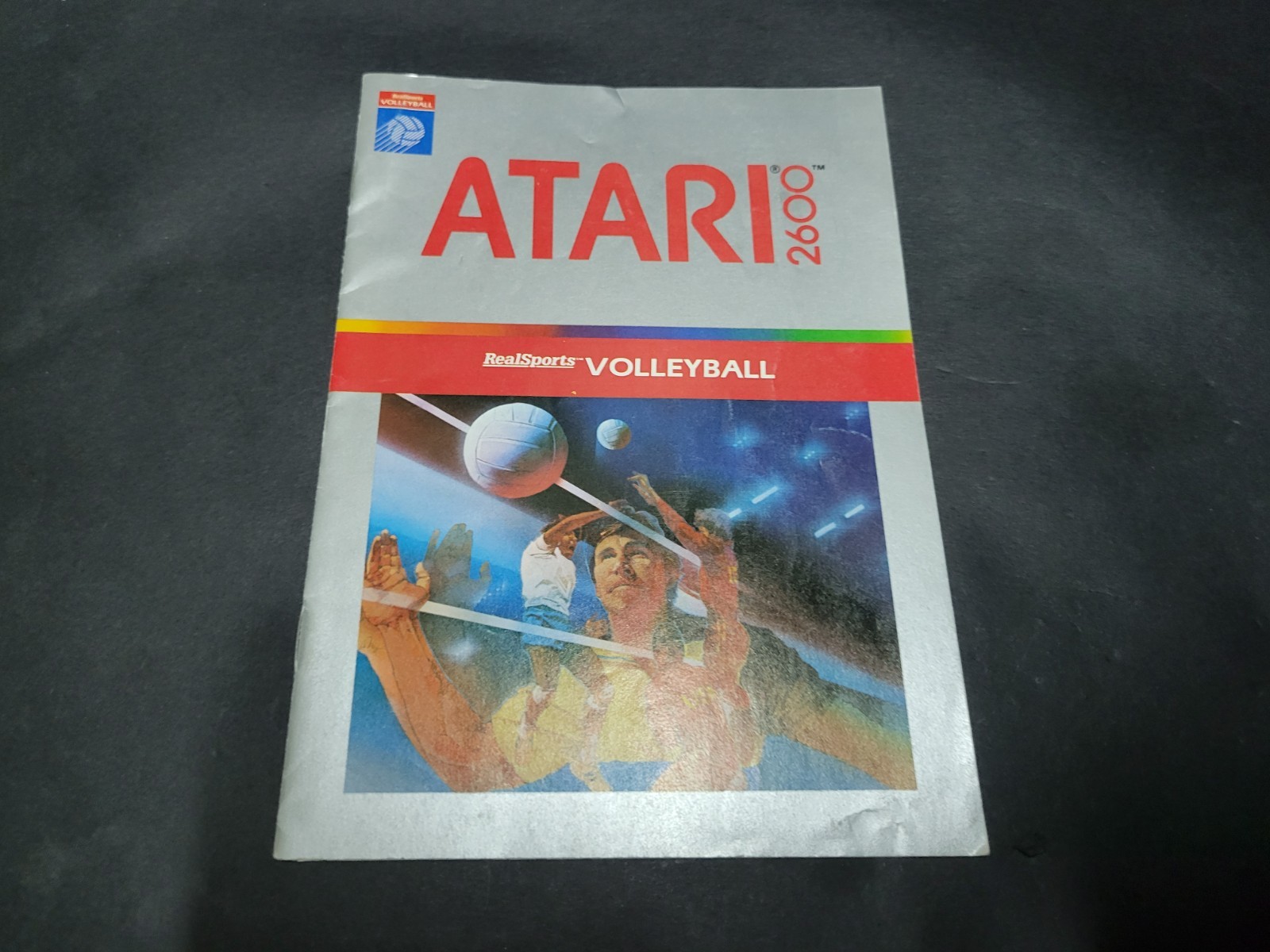 RealSports Volleyball Atari 2600 Instruction Manual Only