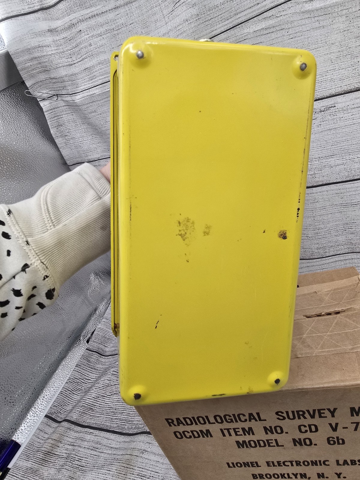 Non-Working, Lionel CD V-700 Model 6b Geiger Counter
