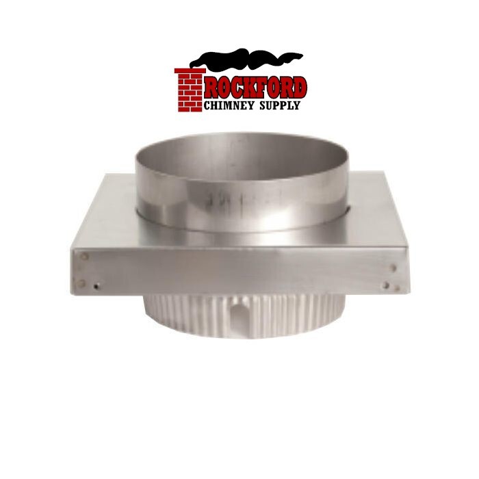 Draw Collar for Wood Fireplace Insert - Rockford Chimney Supply