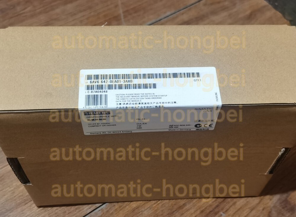6AV6642-0EA01-3AX0 SIEMENS 6AV6642-0EA01-3AX0 New in box Spot Goods #HT