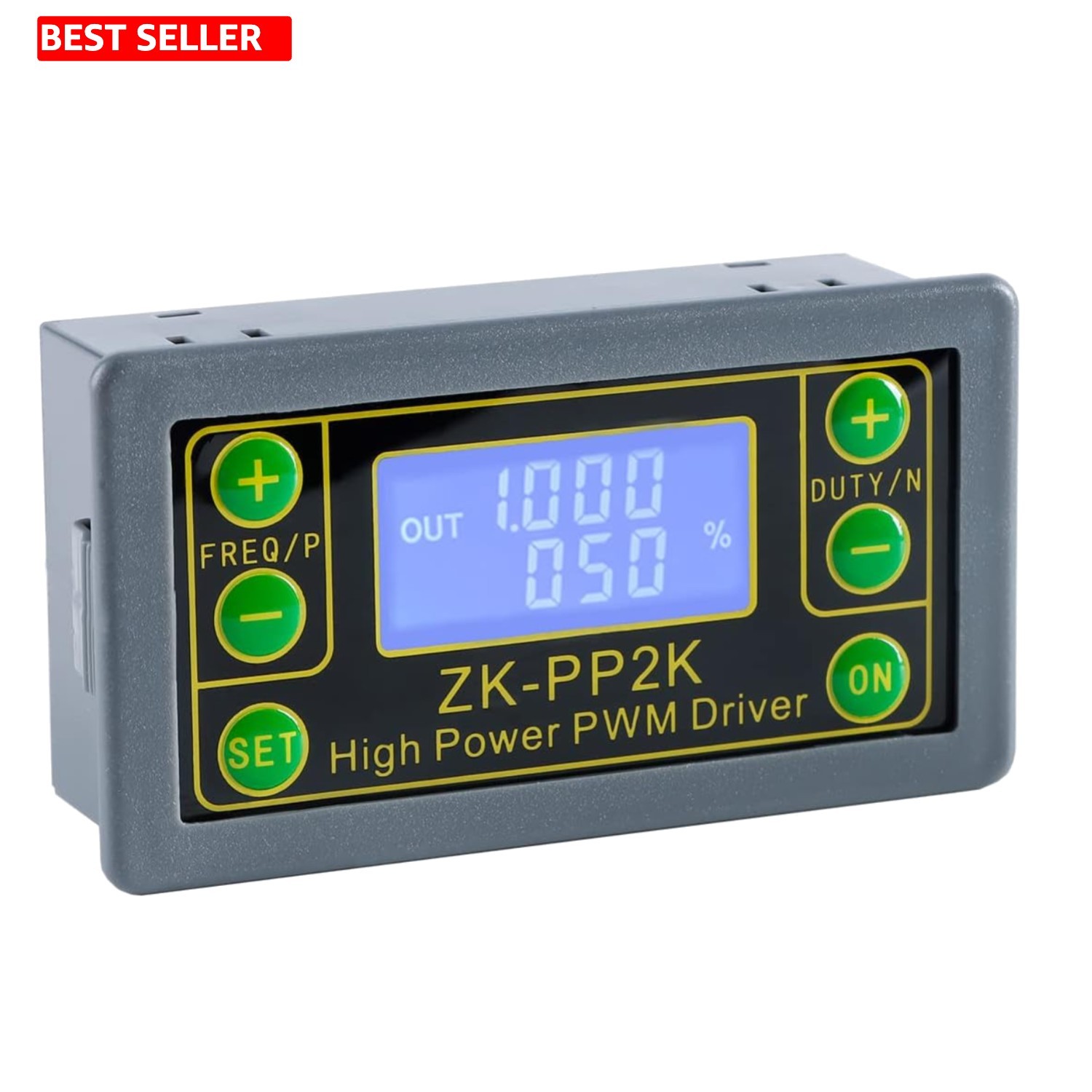 ZK-PP2K Adjustable Pulse Frequency Generator: 1Hz-150KHz with Control Valve