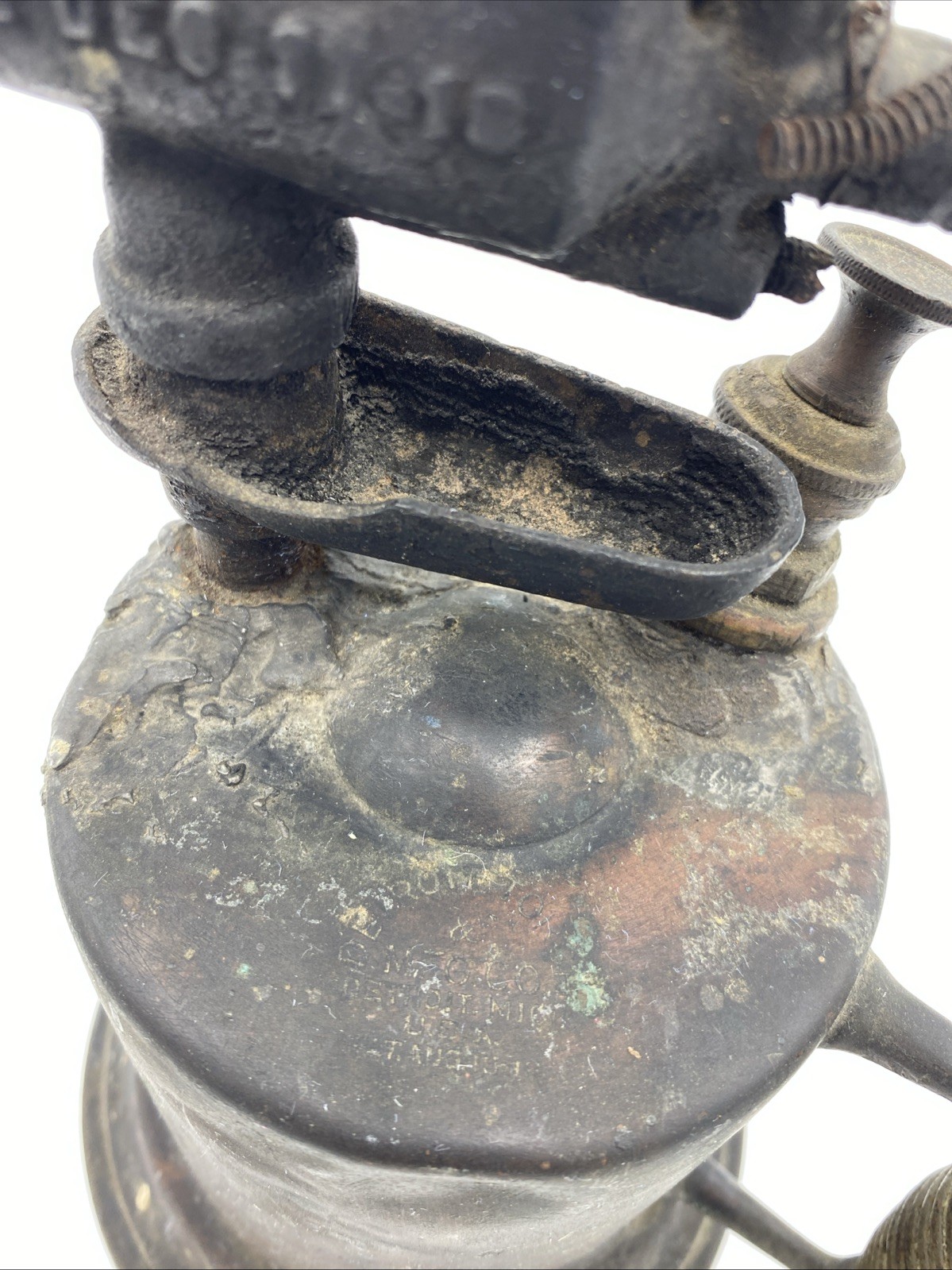 Antique Metal Blow Torch Tool