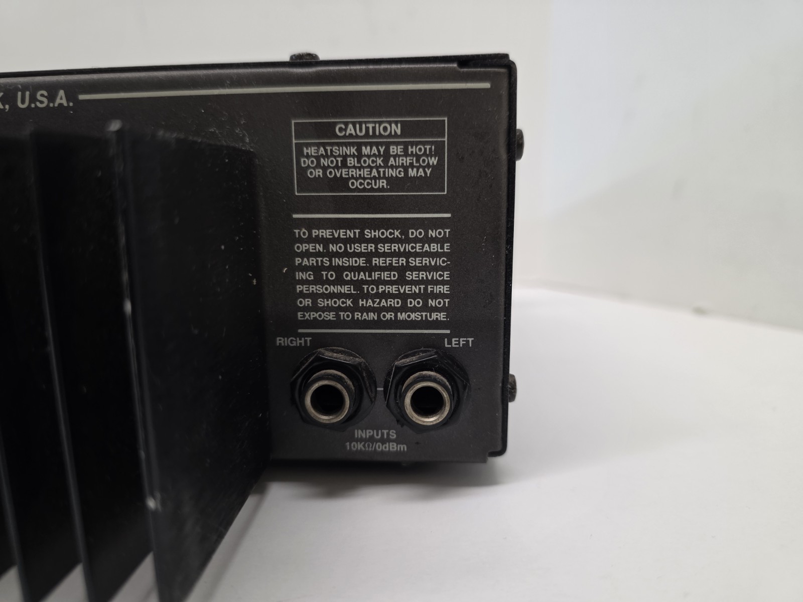 Samson Servo-150 Studio Amplifier 75 Watt Stereo Power, Tested & Working READ
