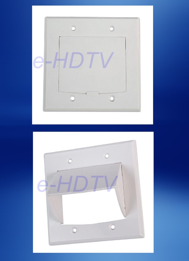 HDMI,Component Audio Video Cable Swing Door Wall Plate
