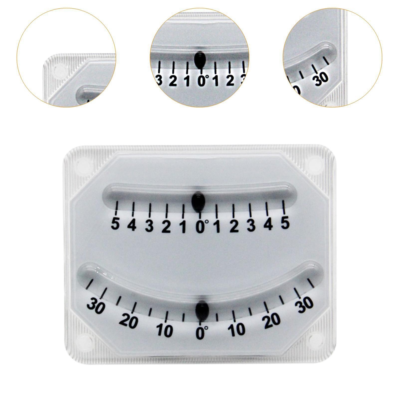 Boat Clinometer Level Indicator Inclinometer Level Tilt Gauge