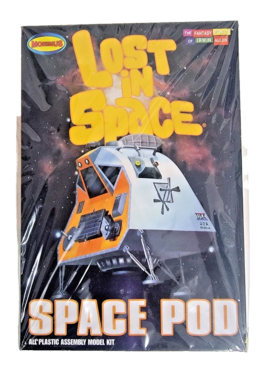 Lost in Space: Space Pod Plastic Model Kit - 2008 Moebius Models #901 1:24 Scale