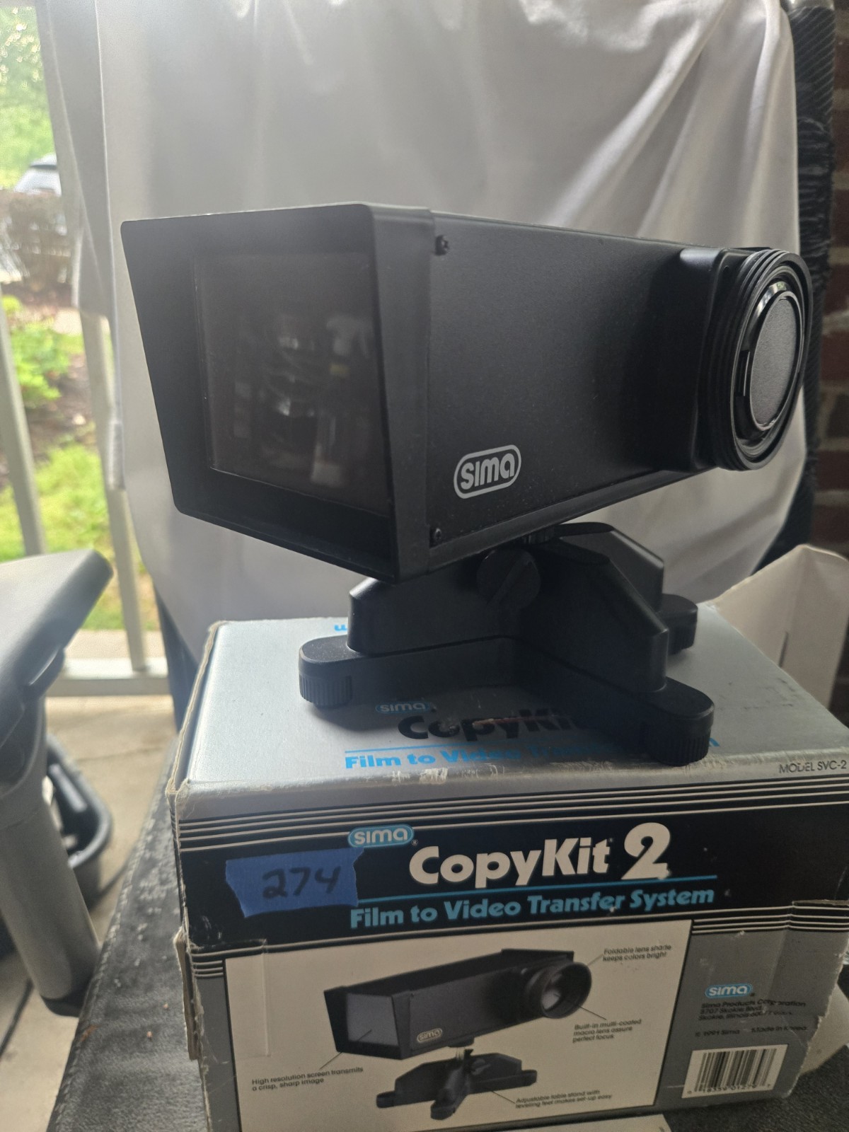 Sima CopyKit 2 SVC-2 Film To Video Transfer System In Box Appears Unused