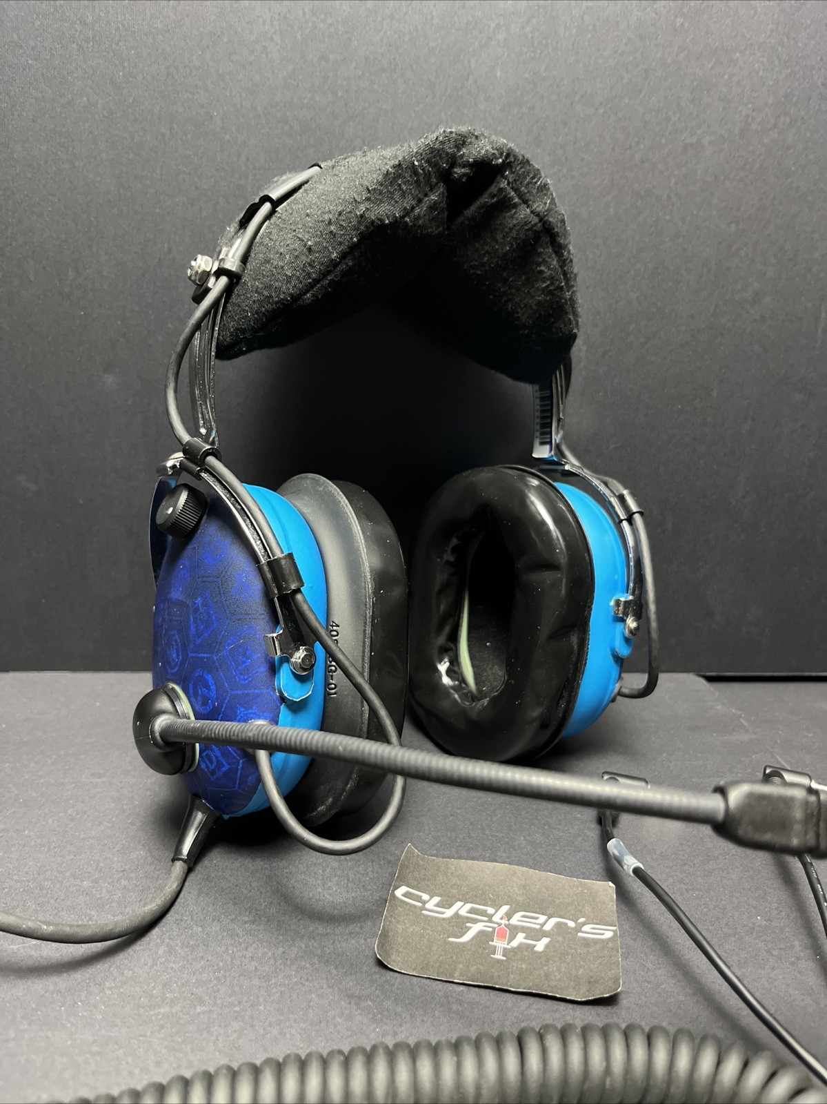 David Clark H-PC 40642G-01 Headset For Computers Tablets 3.5mm Jack Noise Cancel