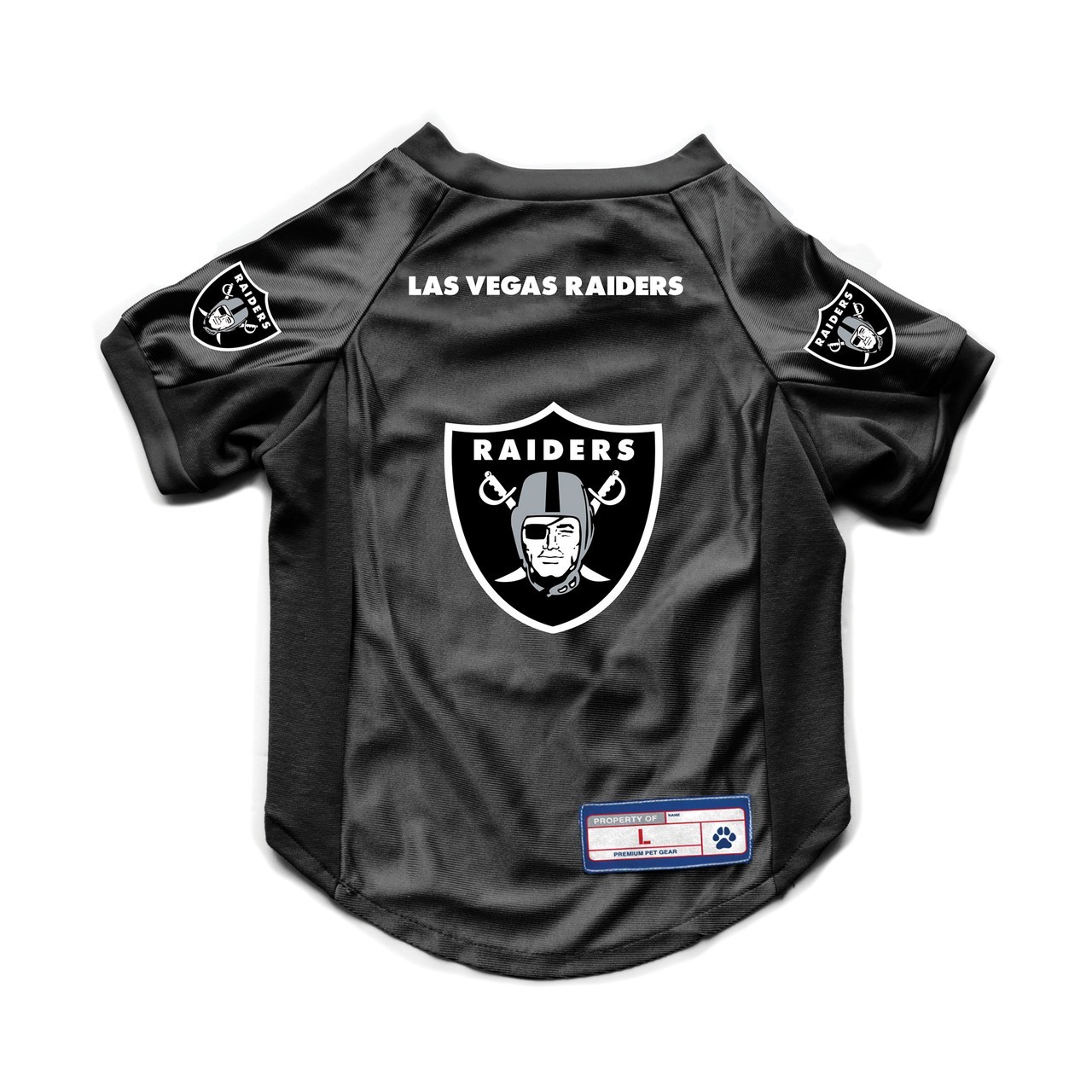 LAS VEGAS RAIDERS DOG CAT STRETCH JERSEY CHOOSE SIZE