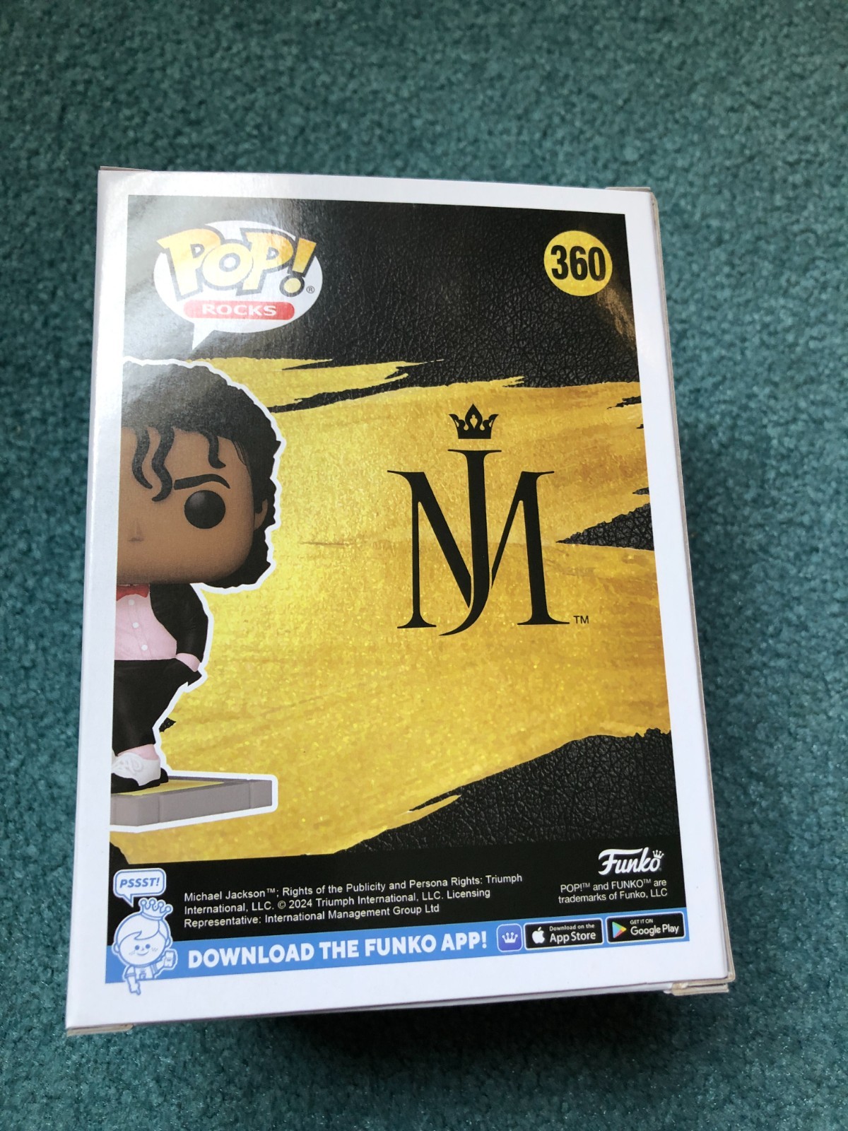 Funko Pop! Vinyl: Michael Jackson - Michael Jackson #360