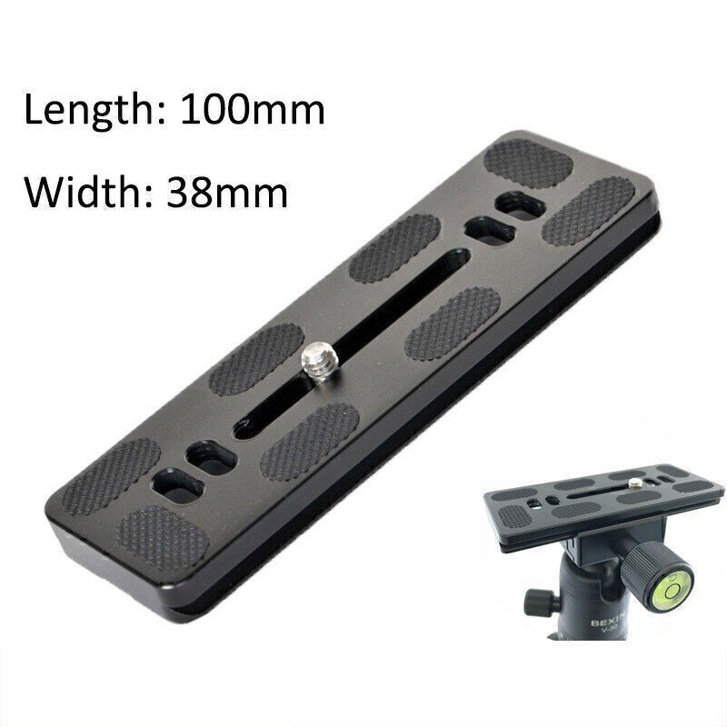 Durable Quick Release Aluminum Mount Plate with 1/4" Screw For Digital Camera