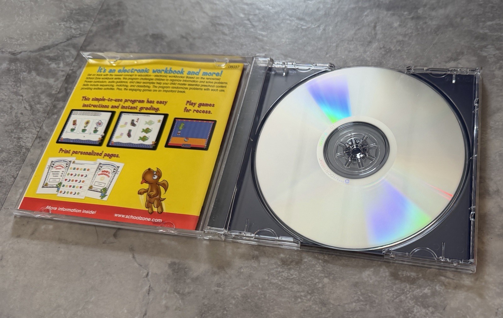 Thinking Skills Preschool PC CD Rom On Track Software! Rare! 2003