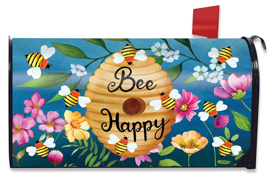 Briarwood Lane Happy Beehive Mailbox Cover