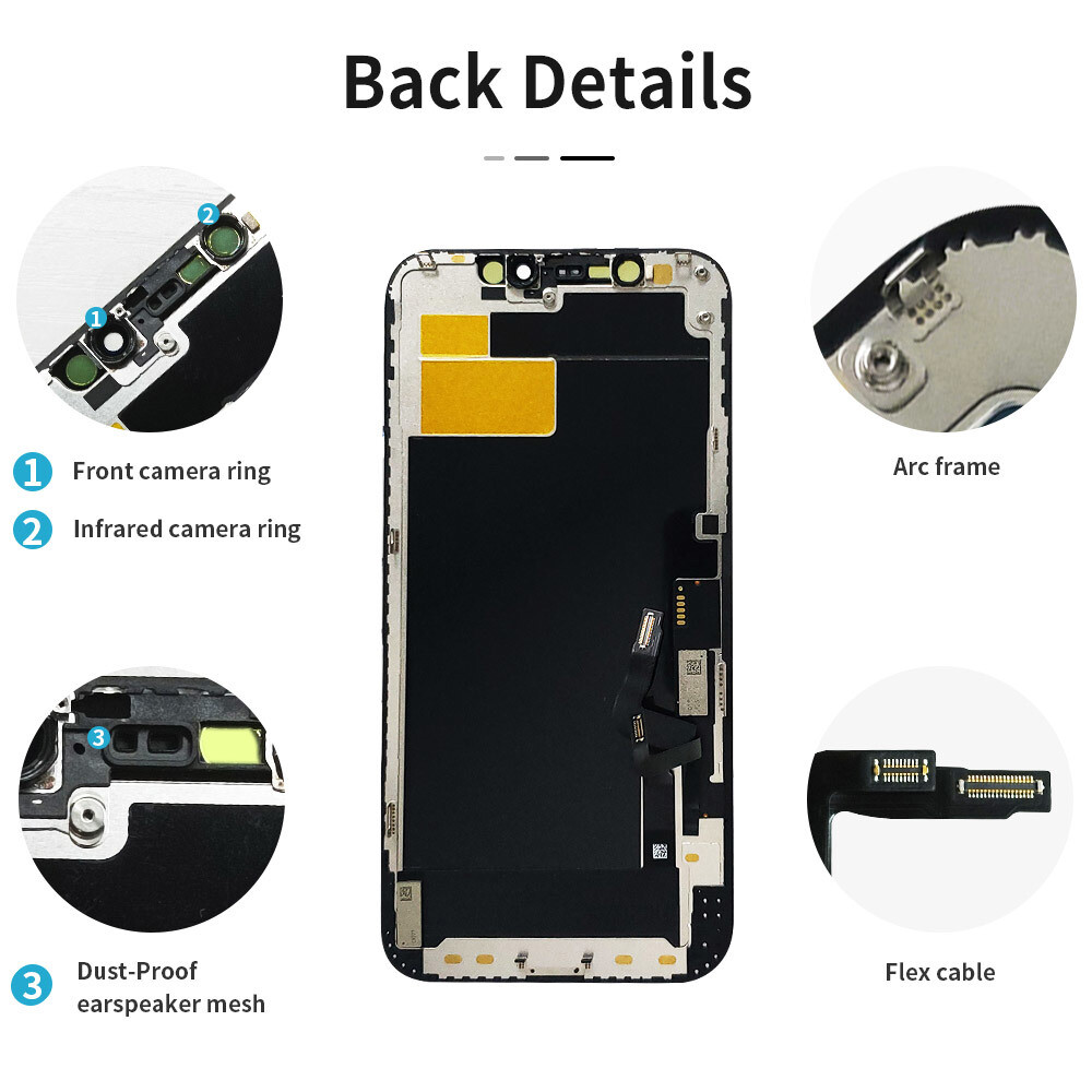 Full Assembly For Apple iPhone 13 Display LCD Touch Screen Digitizer Replacement
