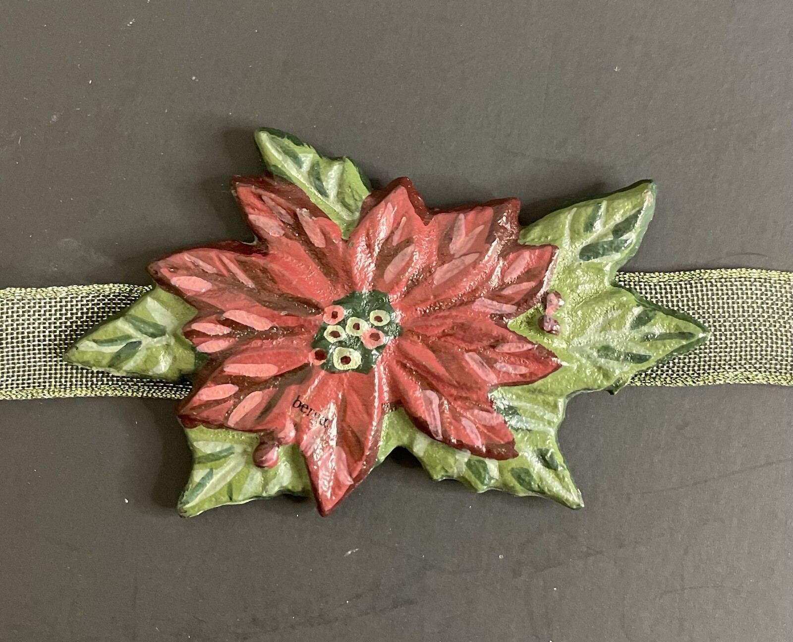 Longaberger 2006 Holiday Tie On  22378 No Box