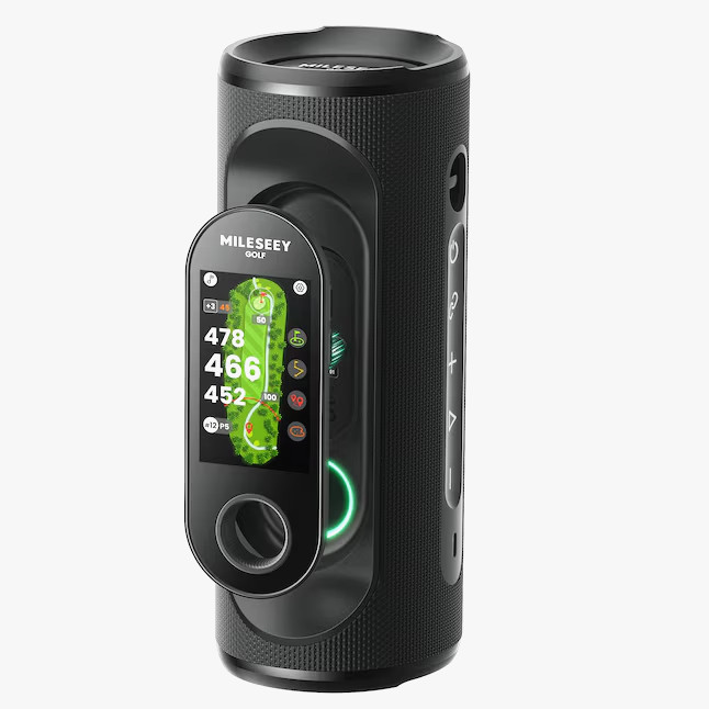 HOT DEAL! MILESEEY Golf GPS Speaker with Detachable Handheld GPS