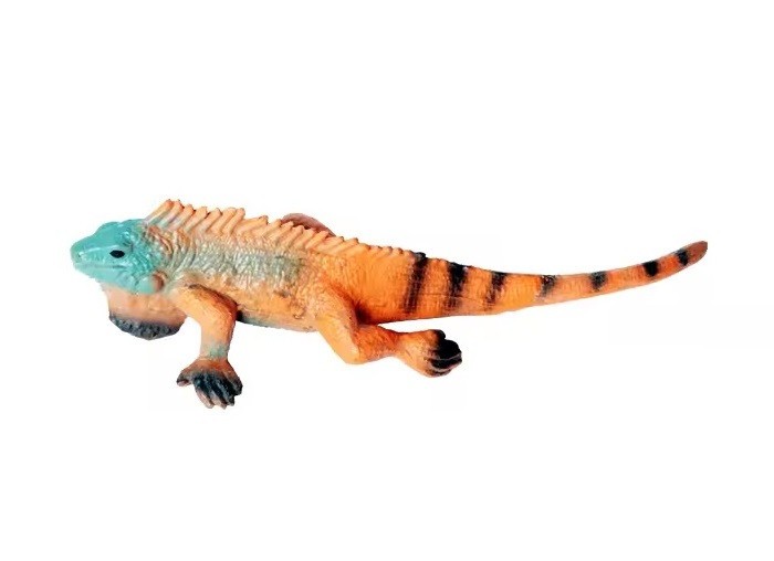 Iguana Lizard Animal Figure Toy PVC Wildlife Small Figurine Birthday Gifts