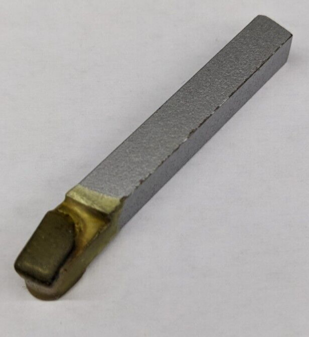 C&H BL-4 Single Point Lathe Tool Bit 1/4" Square C2 Carbide Tipped USA