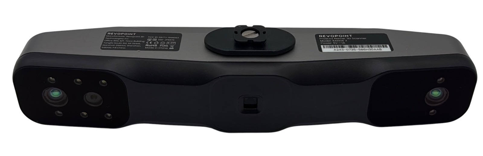 Revopoint RANGE 2 3D Scanner Handheld 0.1 mm Precision For Body Scanner