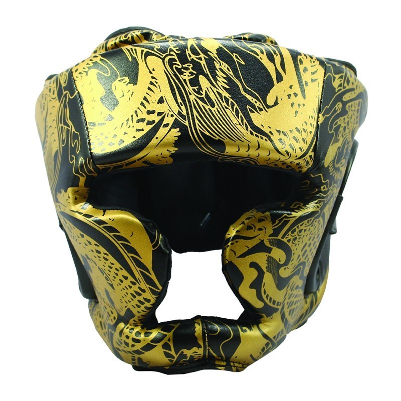 Last Punch 3D Printed Black & Gold Heavy Duty Cheek Protection Training Boxing
