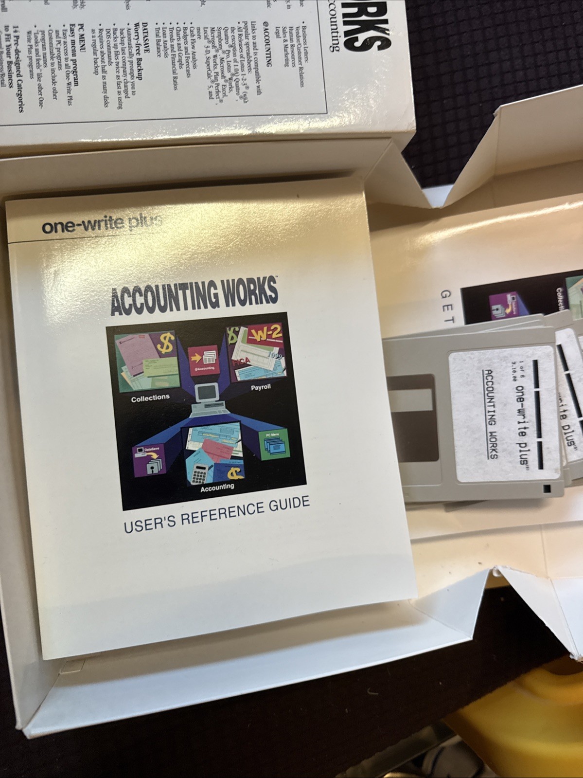 One-Write Plus Accounting Works Version 3 Vintage Computing