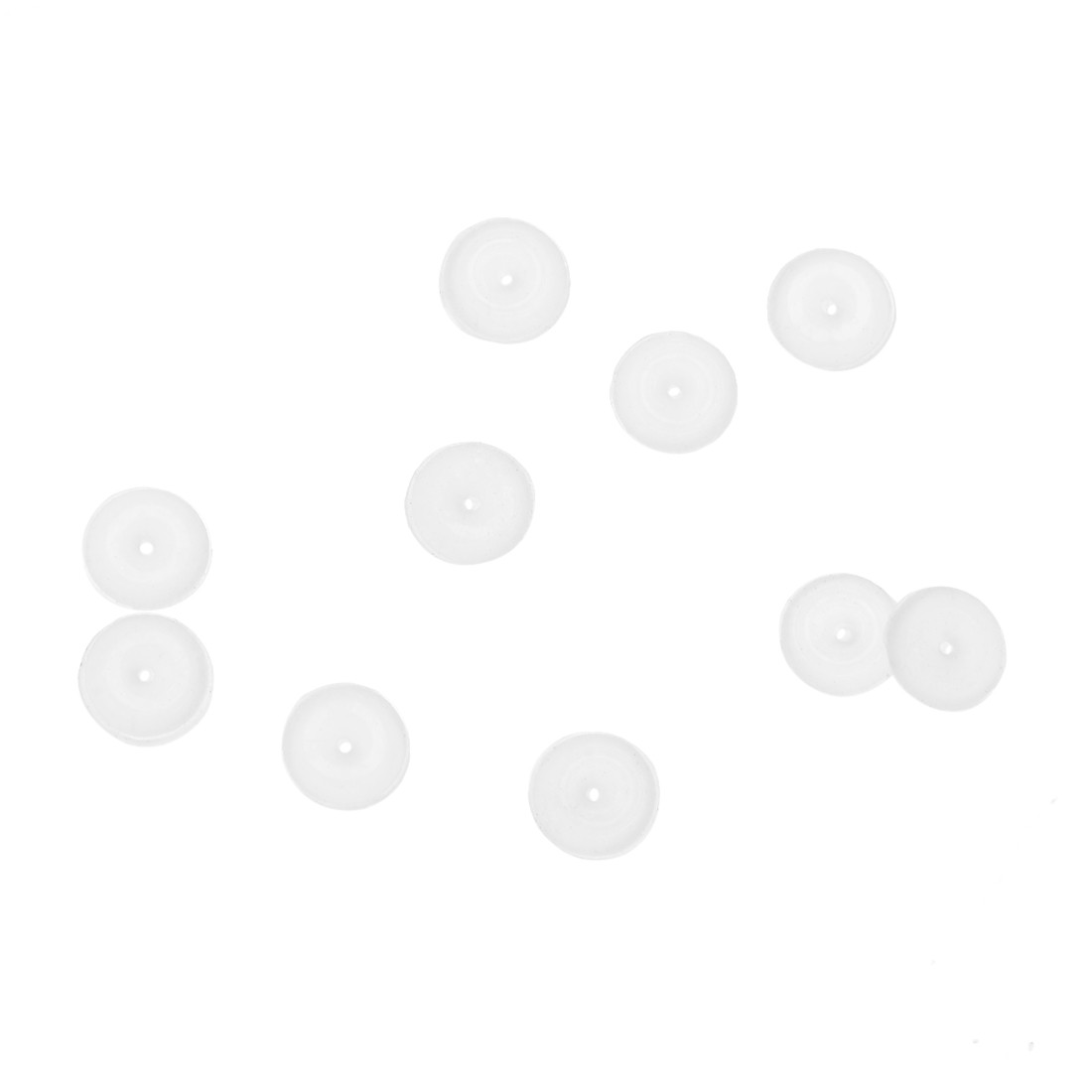 10Pack Silicone Gel O-rings Sealing Rings 3mmx1mmx1mm White Seal Gasket Washer