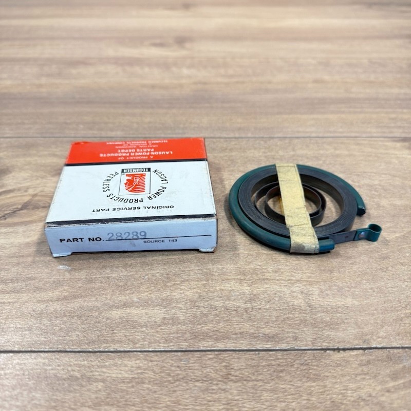 New TECUMSEH OEM NOS RECOIL STARTER SPRING / 28289
