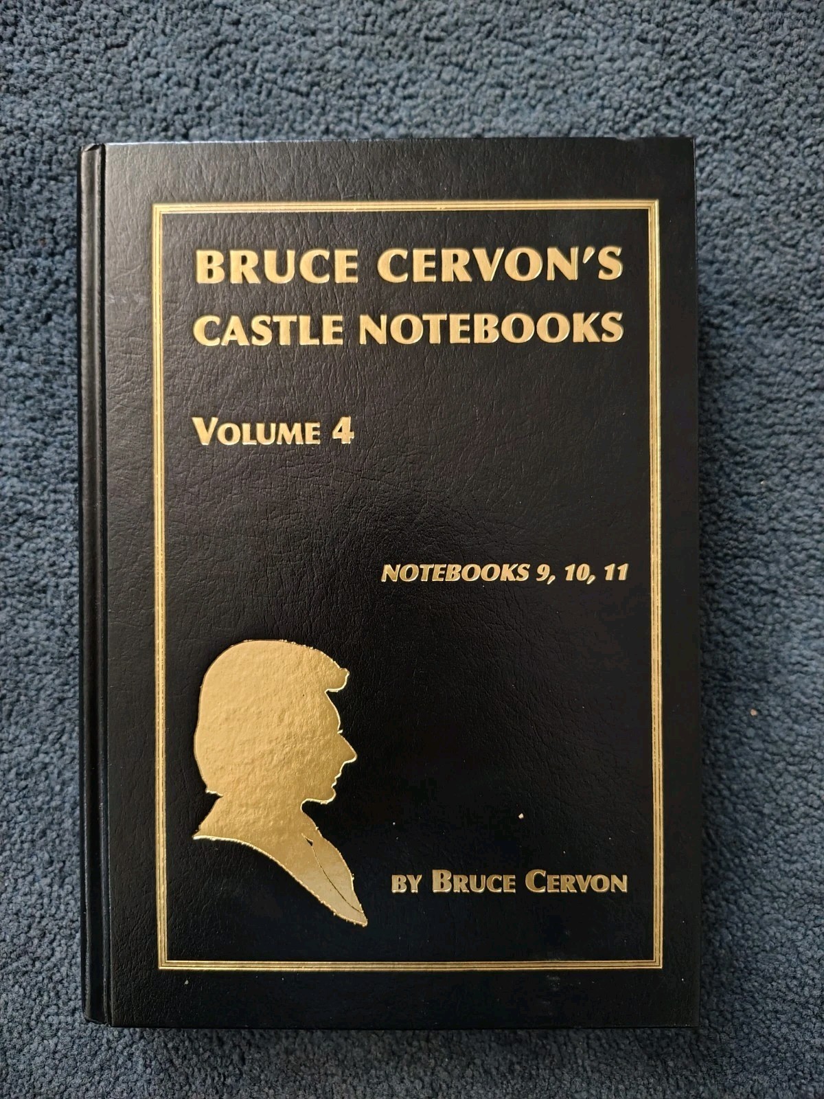 Bruce Cervon's Castle Notebooks Volume 4 - Hardcover Numbered Magic Book