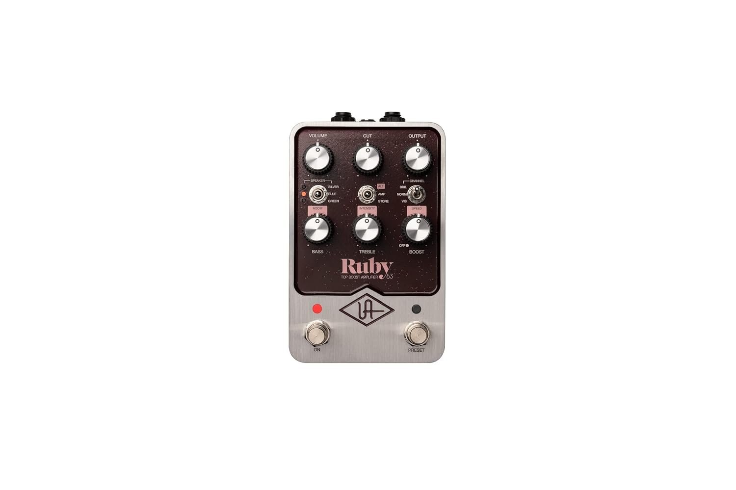 Universal Audio UAFX Ruby '63 Top Boost Amplifier