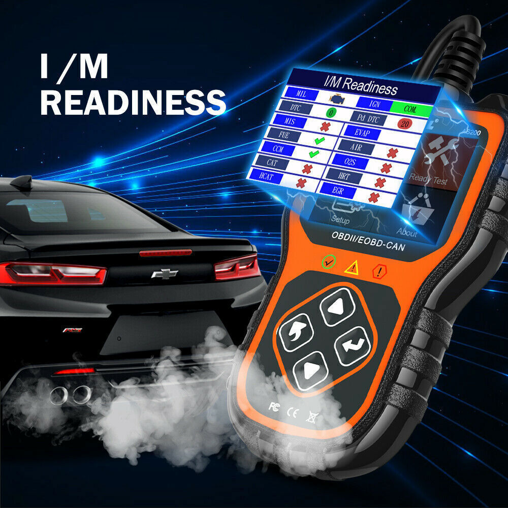 ANCEL AS200 OBD2 Scan Tool Automotive Scanner Car Engine Code Reader SMOG Test