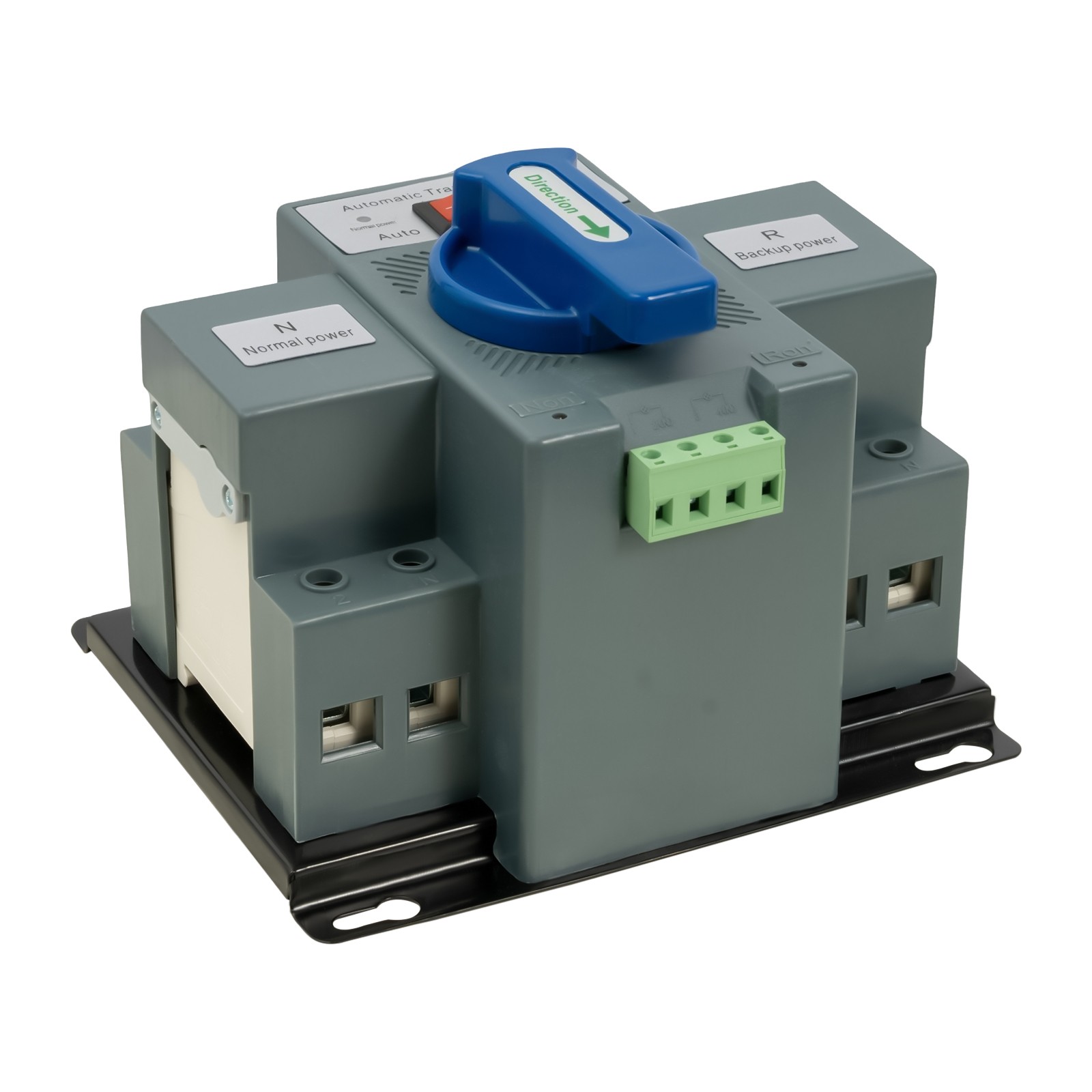63A ATS Dual Power Automatic Transfer Switch for Generator Changeover Switch 2P