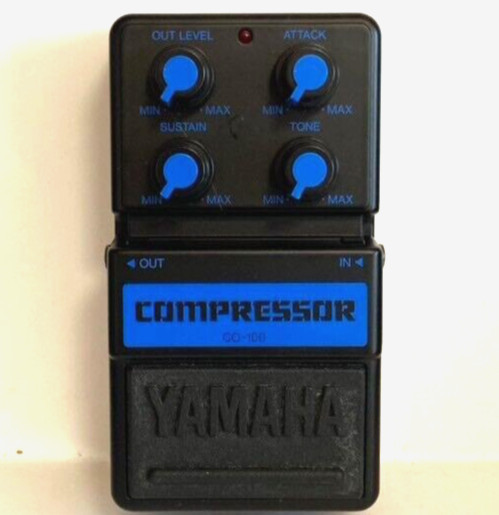 Yamaha CO-100 Compressor Guitar Effects Pedal 90s Made In Japan Free Shipping