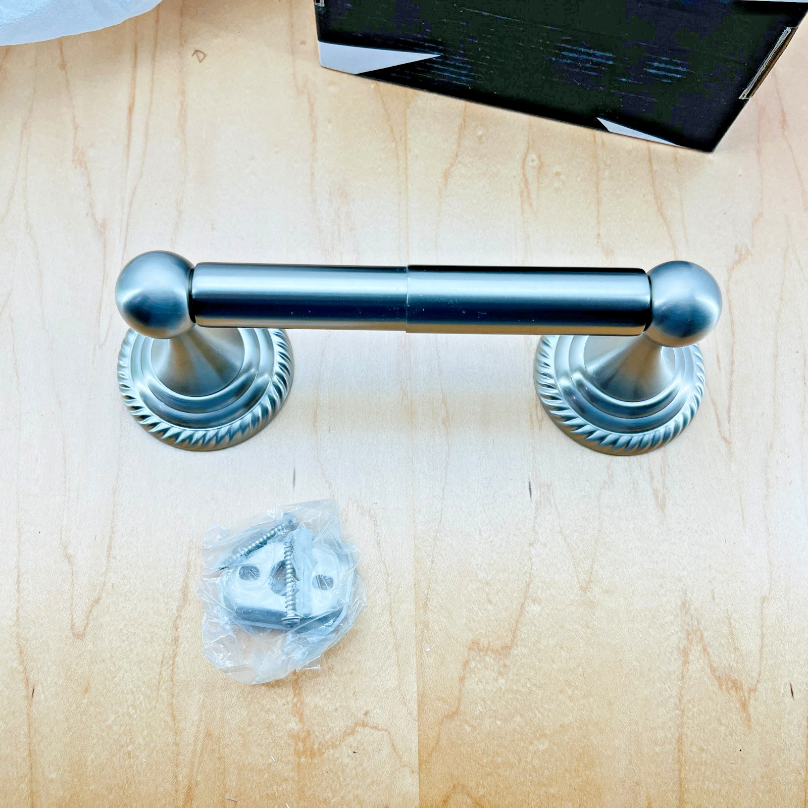 NEW Alno toilet paper holder - Creations - 9160-SN - Satin Nickel