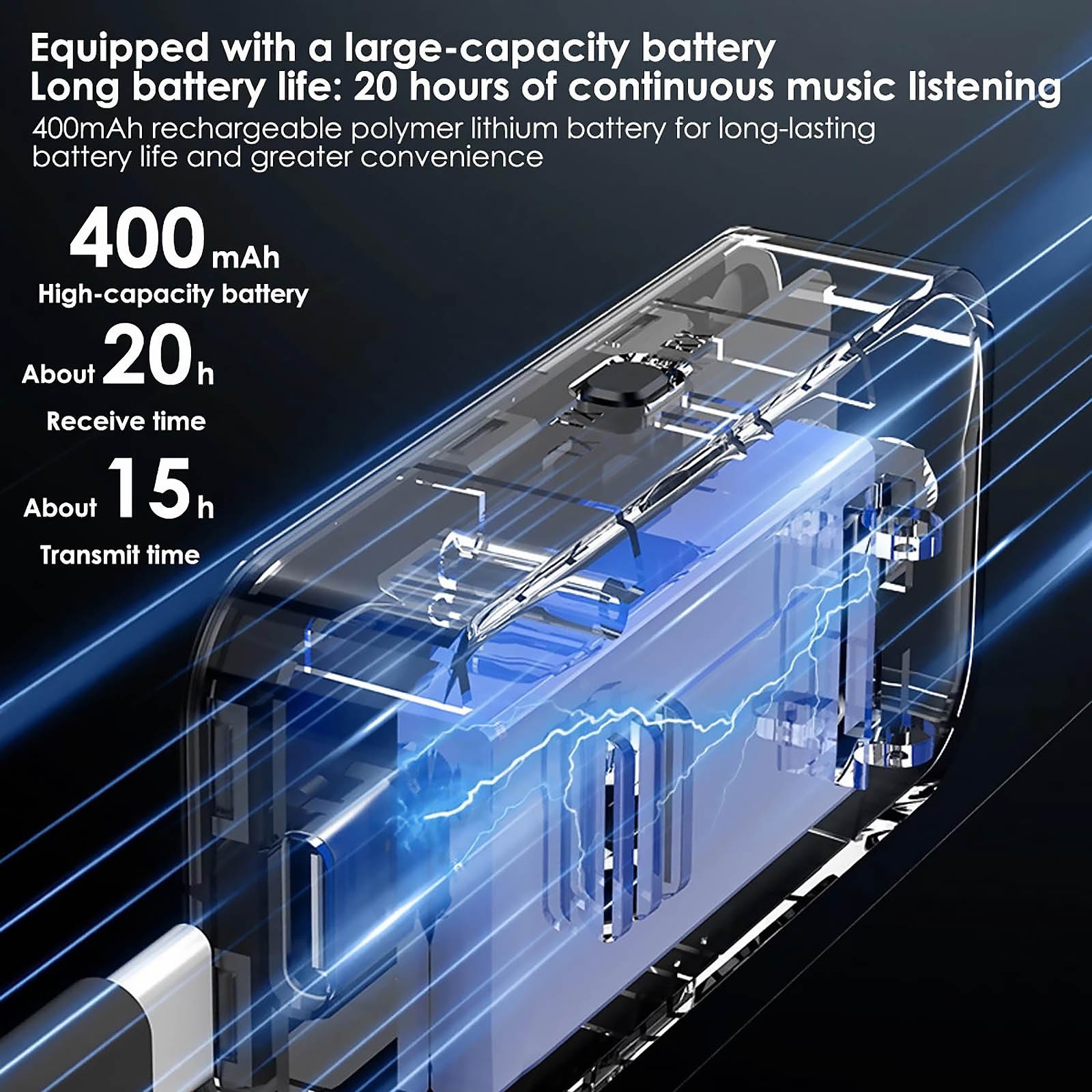 Bluetooth 5.4 Audio Adapter Wireless Receiver Transmitter with Portable Design