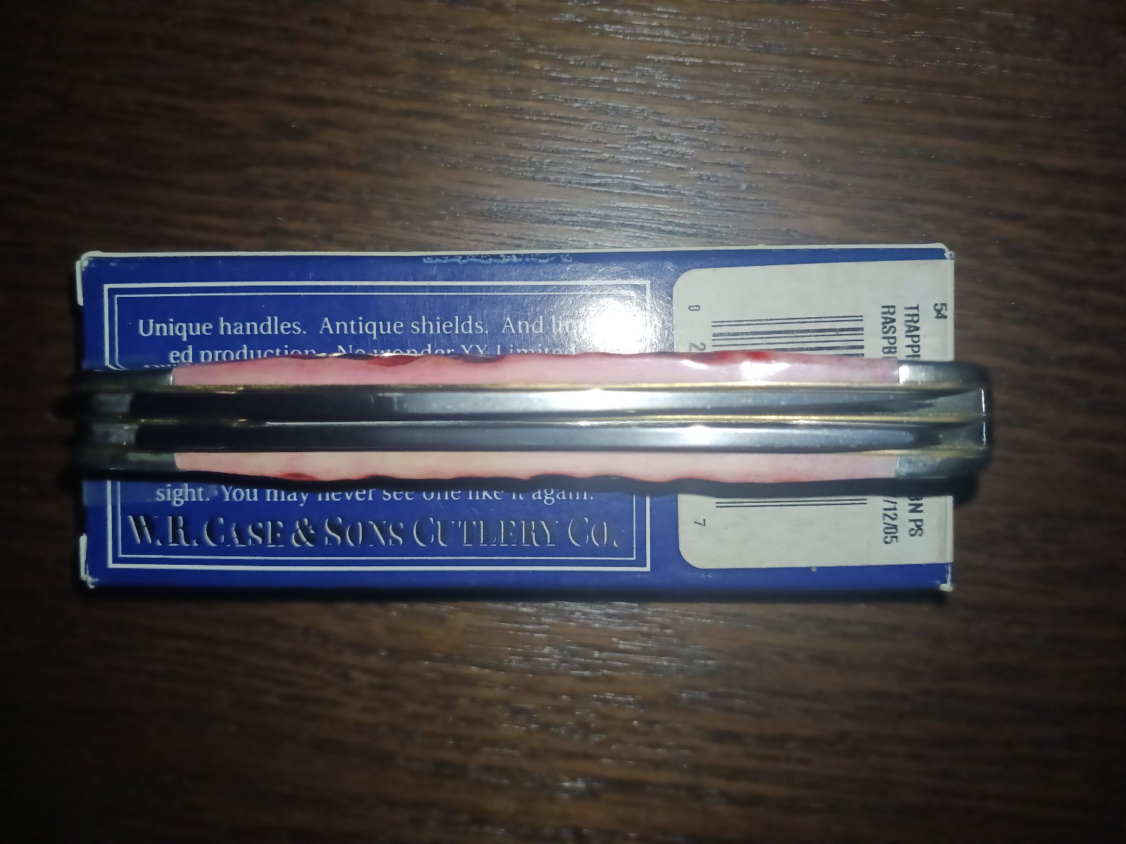 Case Raspberry Trapper knife