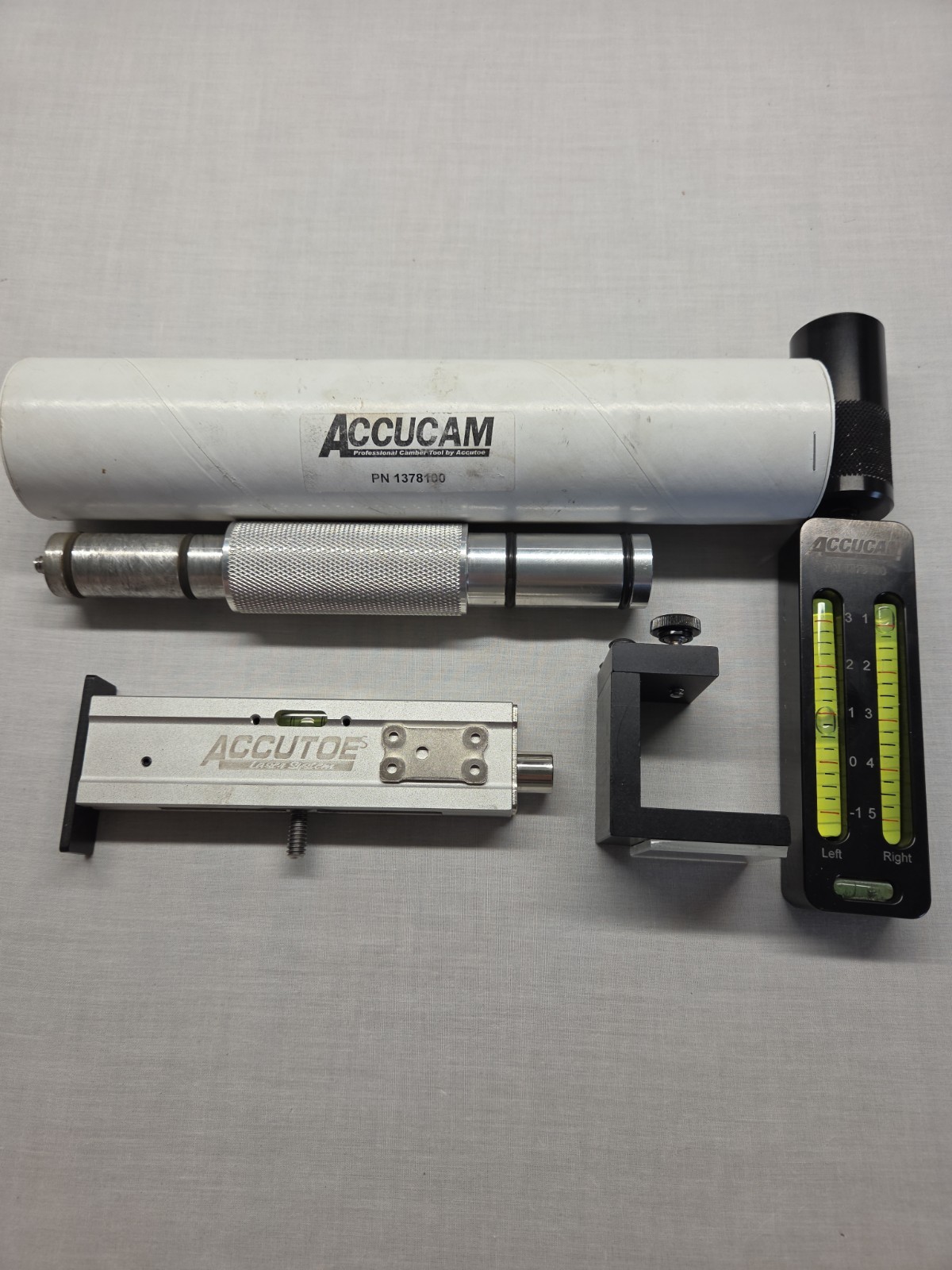 Accutoe ES Laser System For Dirt Oval Karts Caster/Camber /Toe Gage by Phantom