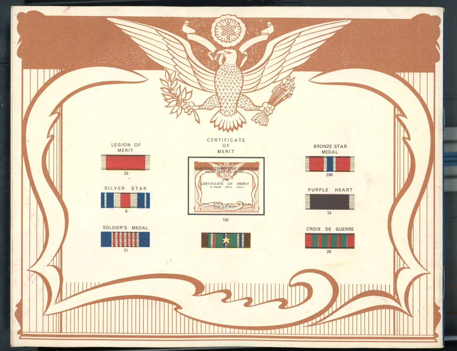 1945 - WWII Vintage 660th Engineers Unit Booklet Seine Sect. Paris France 19 pgs