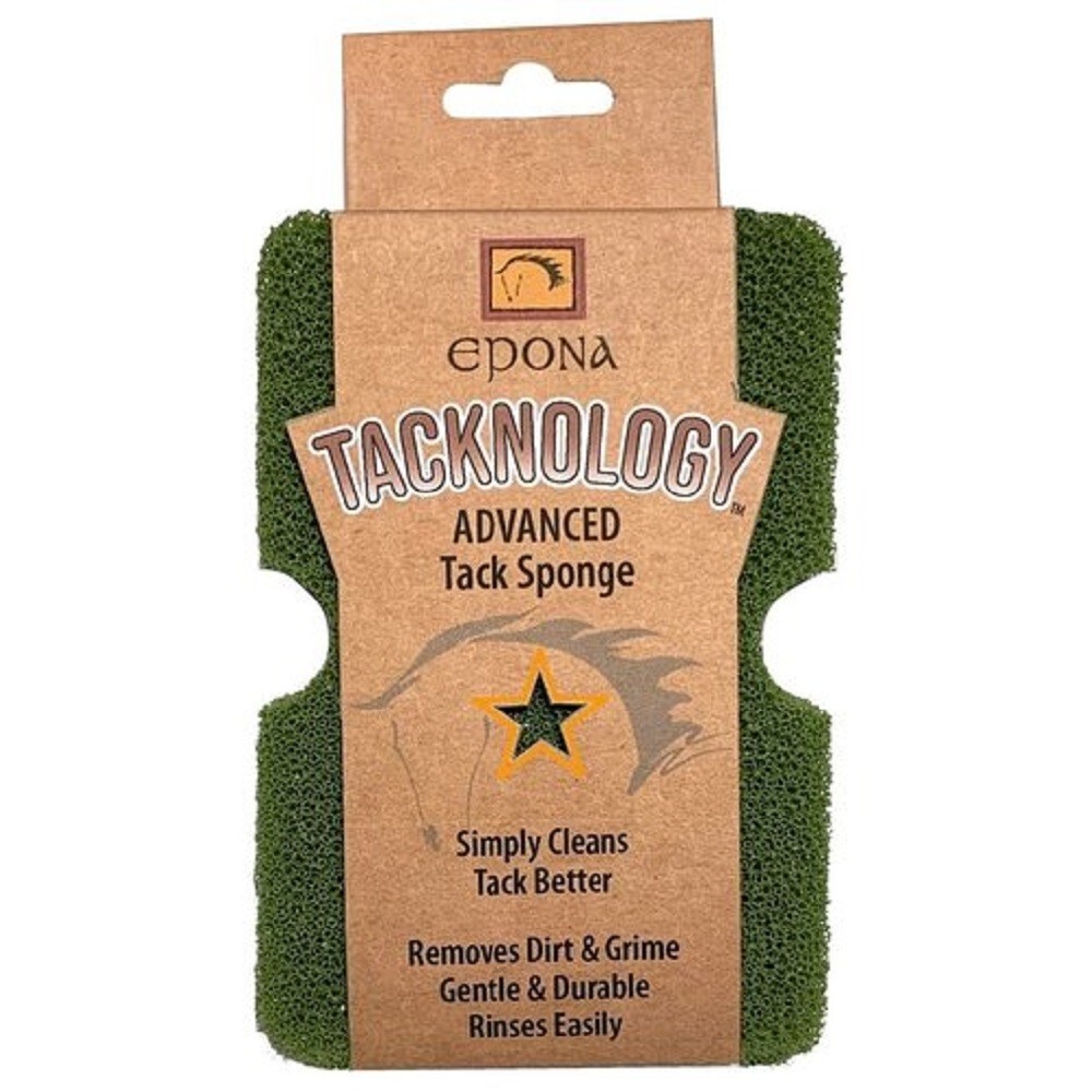 New! Epona Tacknology ADVANCED TACK SPONGE Cleans tack better Removes dirt grime