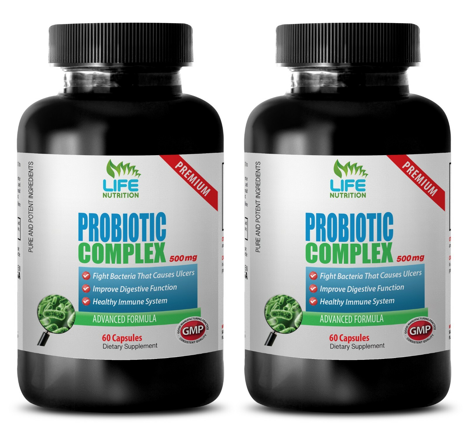 immune support capsules - PROBIOTIC COMPLEX 500mg - bifidobacterium blend 2B
