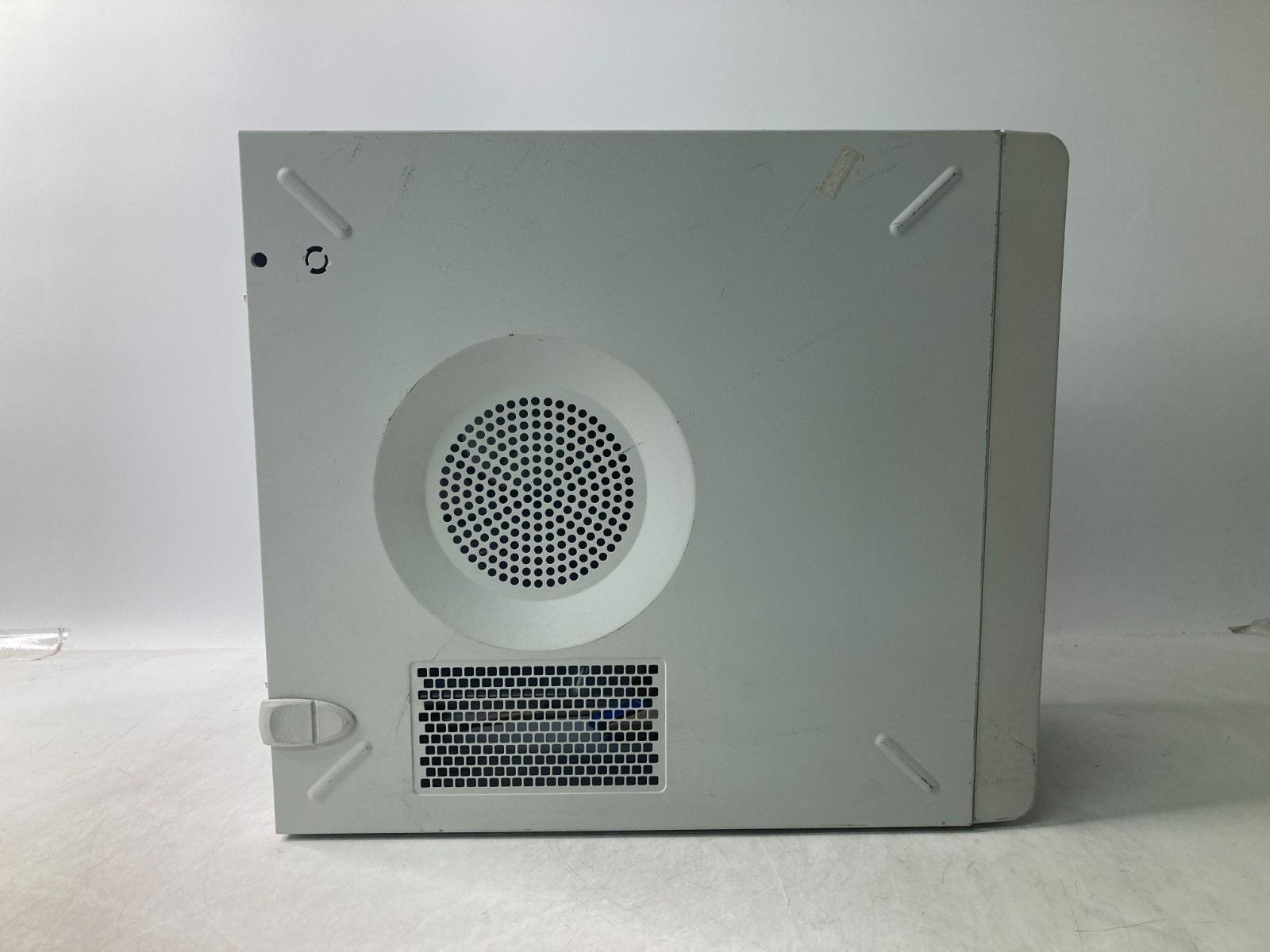 Vintage Classic Micro System Black & White PC Case w/ PSU DVD & Floppy Drive