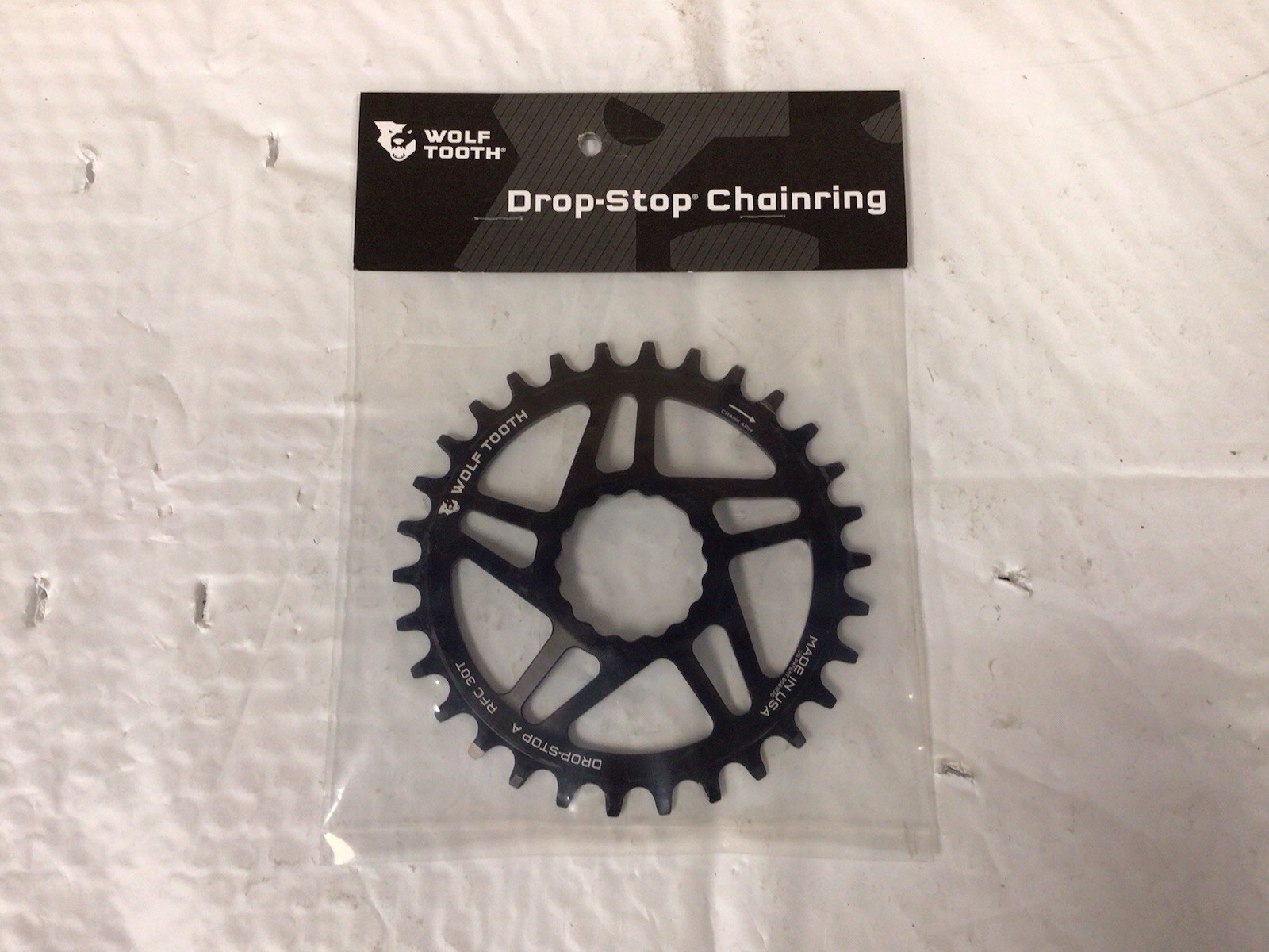 Wolf Tooth Components Drop-Stop Chainring 30T Direct Mount Raceface Cinch