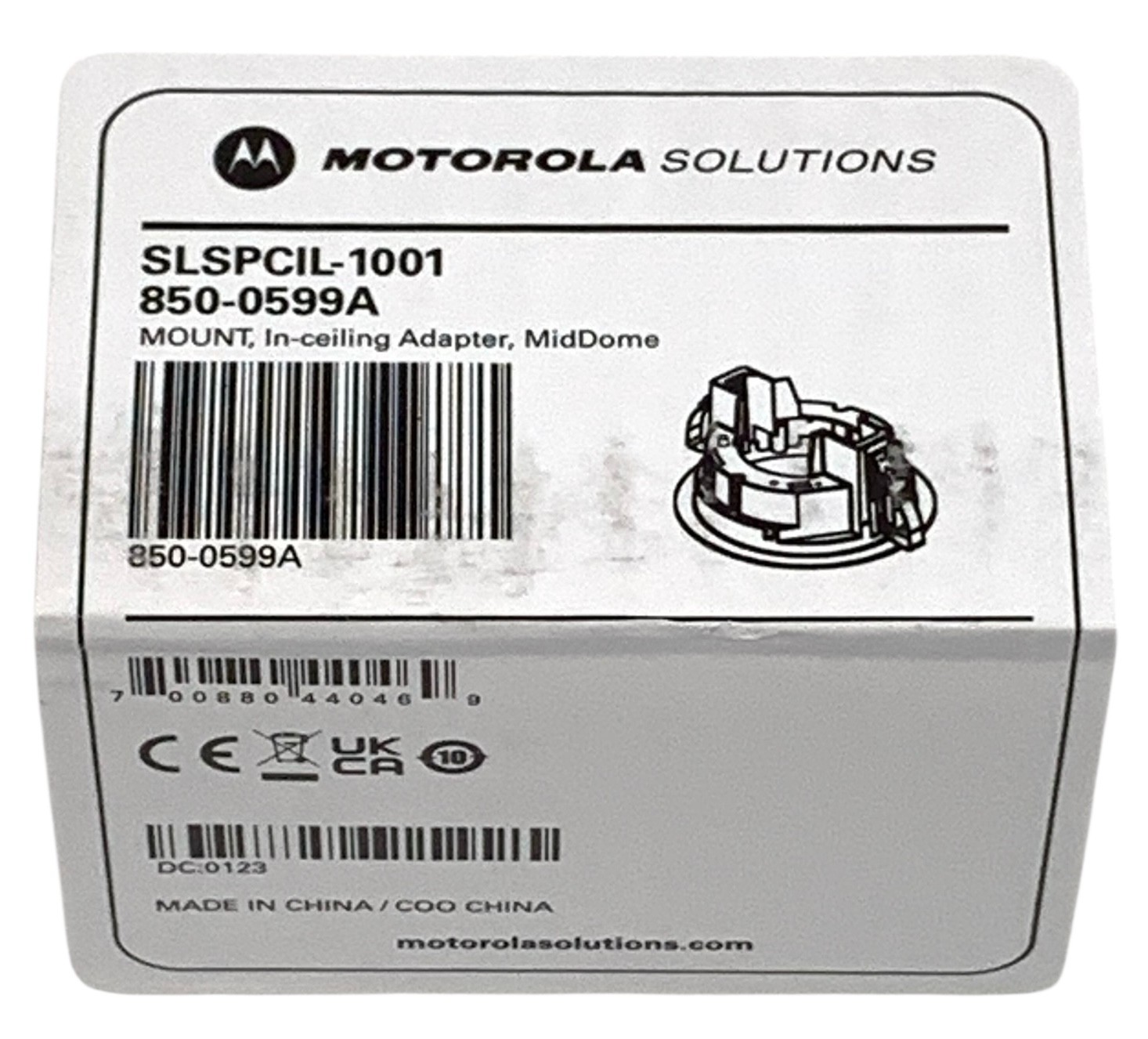 Pelco/Motorola SLSPCIL-1001 In-Ceiling Adapter for Sarix Pro 4-Dome Camera