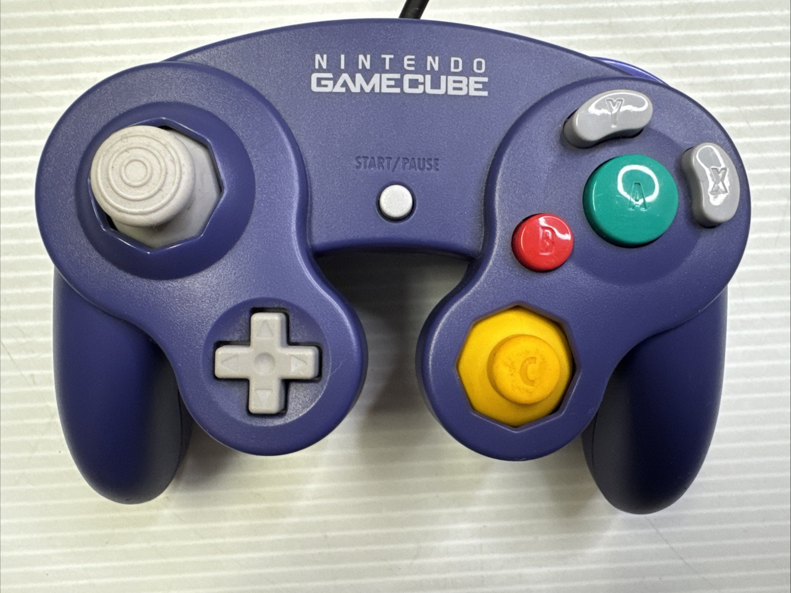 Nintendo Official GameCube Controller Blue Indigo NGC DOL-003 US SELLER