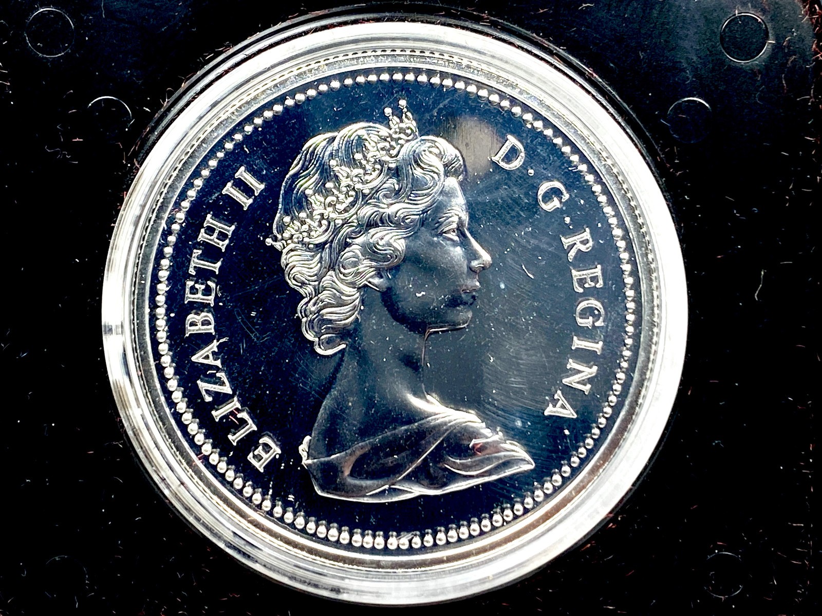 1974 Canada Winnipeg 100th Anniversary Silver Dollar Coin in OGP