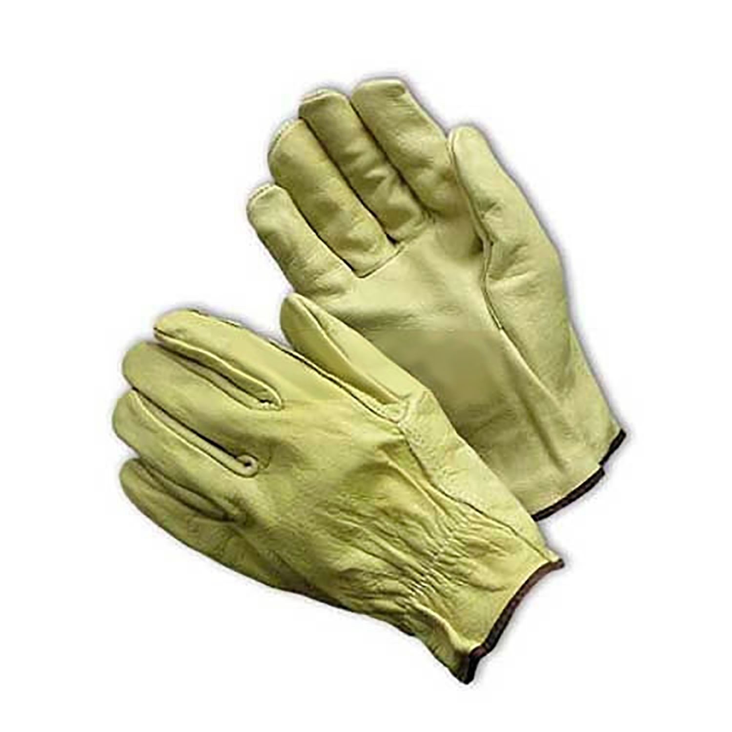 PIP Top Grain Cowhide Drivers Gloves Straight Thumb Economy Grade S